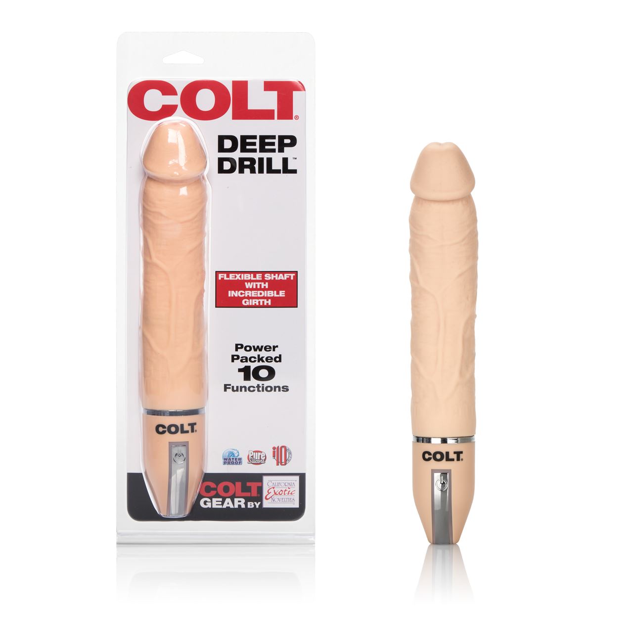 COLT Deep Drill anal probe - Black or Ivory 2 COLT Deep Drill anal probe - Black or Ivory - Image 2