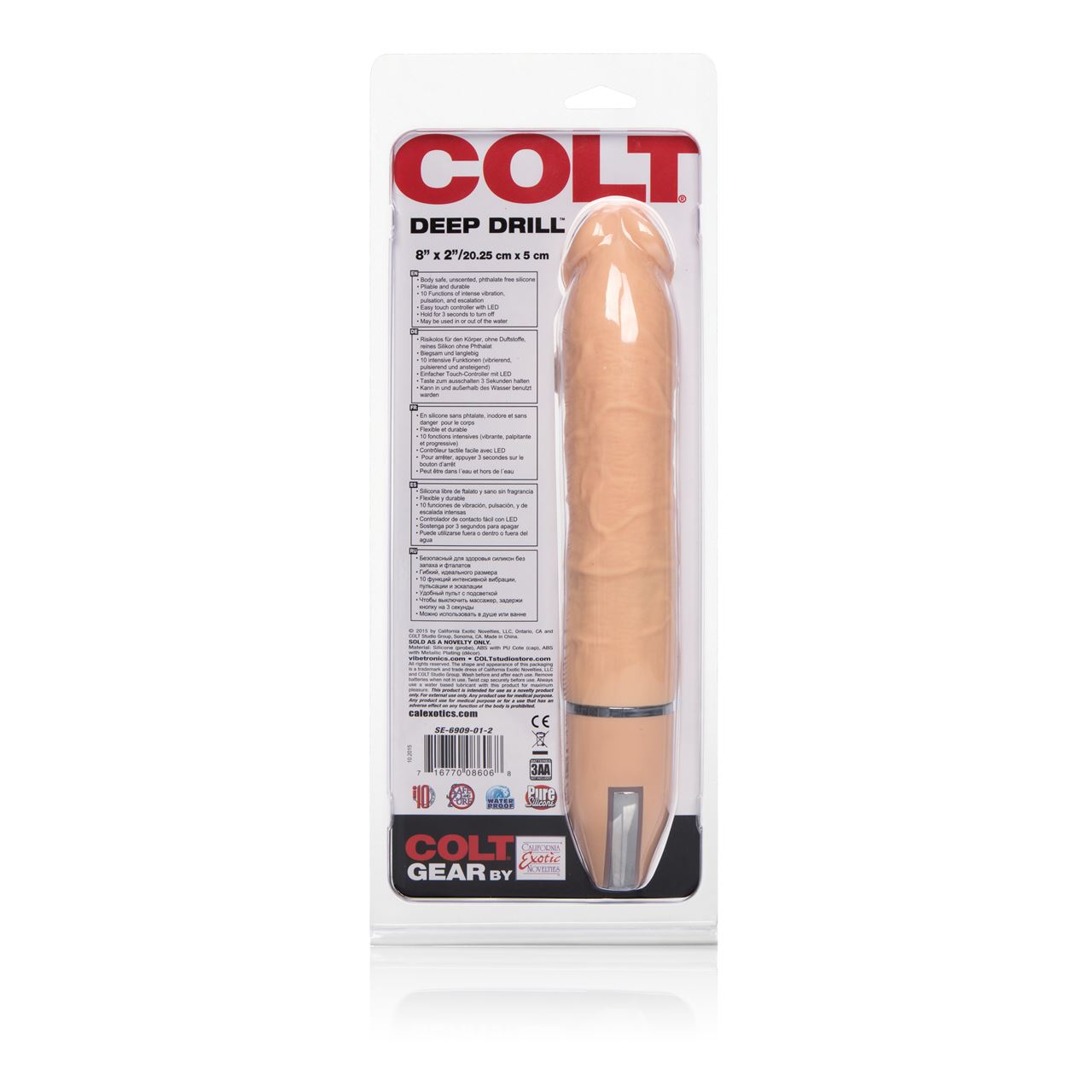 COLT Deep Drill anal probe - Black or Ivory 5 COLT Deep Drill anal probe - Black or Ivory - Image 5