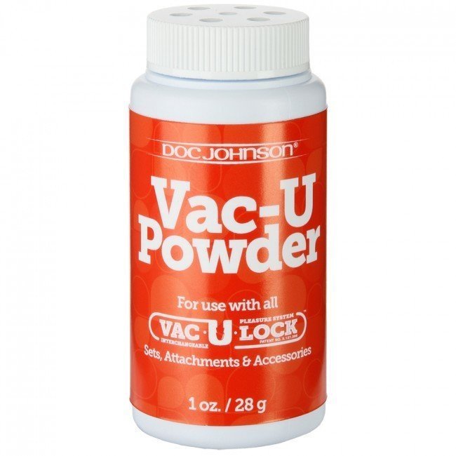 Doc Johnson Powder Vac U Lock Powder White 1 Doc Johnson Powder Vac U Lock Powder White