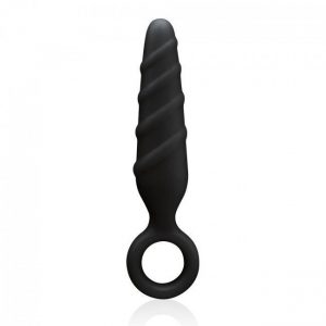 Nanma Dark Stallions Silicone Butt Plug Black 3.5 inch