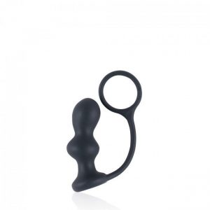 Nanma Dark Stallions Silicone Butt Plug Black 4 inch