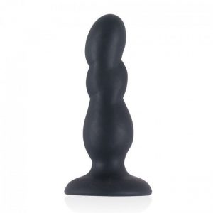 Nanma Dark Stallions Silicone Butt Plug Black 5 inch
