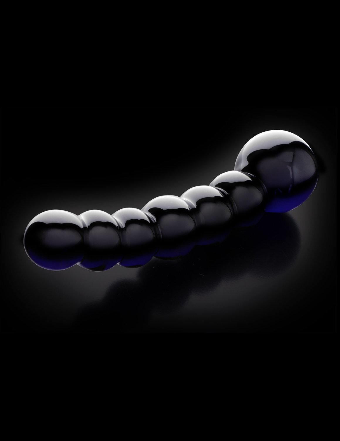 Icicles No. 66 Glass Dildo Black 2 Icicles No. 66 Glass Dildo Black - Image 2