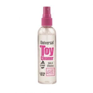 Sex toy cleaner with aloe vera