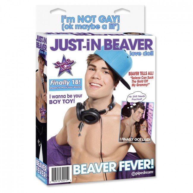 Pipedream Just-In Beaver Love Doll Flesh 1 Pipedream Just-In Beaver Love Doll Flesh