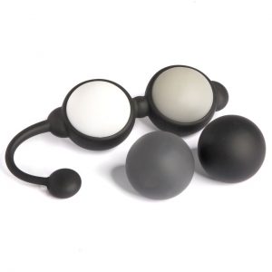 Love Eggs & Jiggle Balls 1 Fifty Shades of Grey Beyond Aroused Kegel Balls Set Black