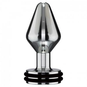 Butt Plugs 18 ElectraStim Mini Electro Beginners Classic Butt Plug Silver Small