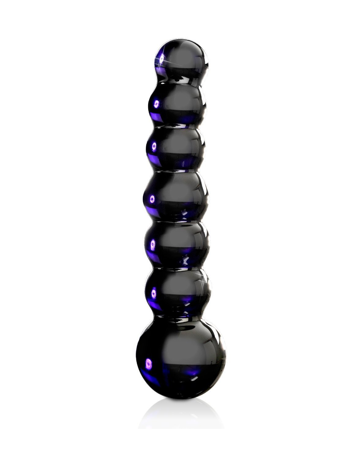 Icicles No. 51 Glass Dildo Blue 1 Icicles No. 51 Glass Dildo Blue