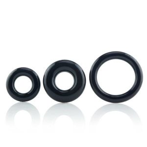 For Him 3 Screaming O RingO's x 3 (Black)