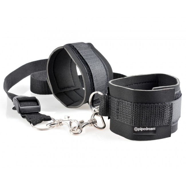 Fetish Fantasy Cuff & Tether Set Black 3 Fetish Fantasy Cuff & Tether Set Black - Image 3