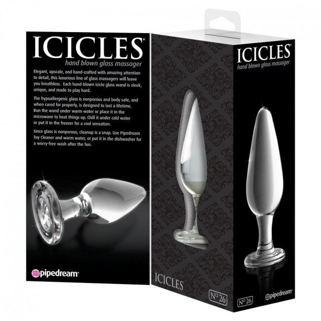 Icicles No 26 Transparent 4.5 inch 4 Icicles No 26 Transparent 4.5 inch - Image 4