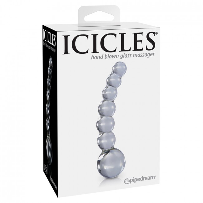 Icicles No 66 Glass Dildo 4.75 inch 2 Icicles No 66 Glass Dildo 4.75 inch - Image 2