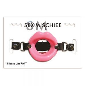 SEX AND MISCHIEF Silicone Lips Pink